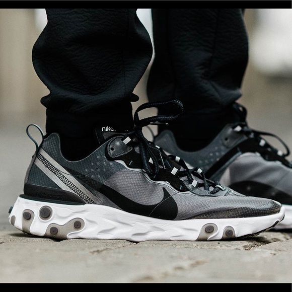 Nike React Element 87 Anthracite - Picture 2 of 10